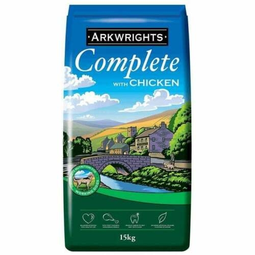 Arkwright’s Complete Dry food (Chicken) For Sporting/Working Dogs 15Kg – Fur2Feather Pet Supplies