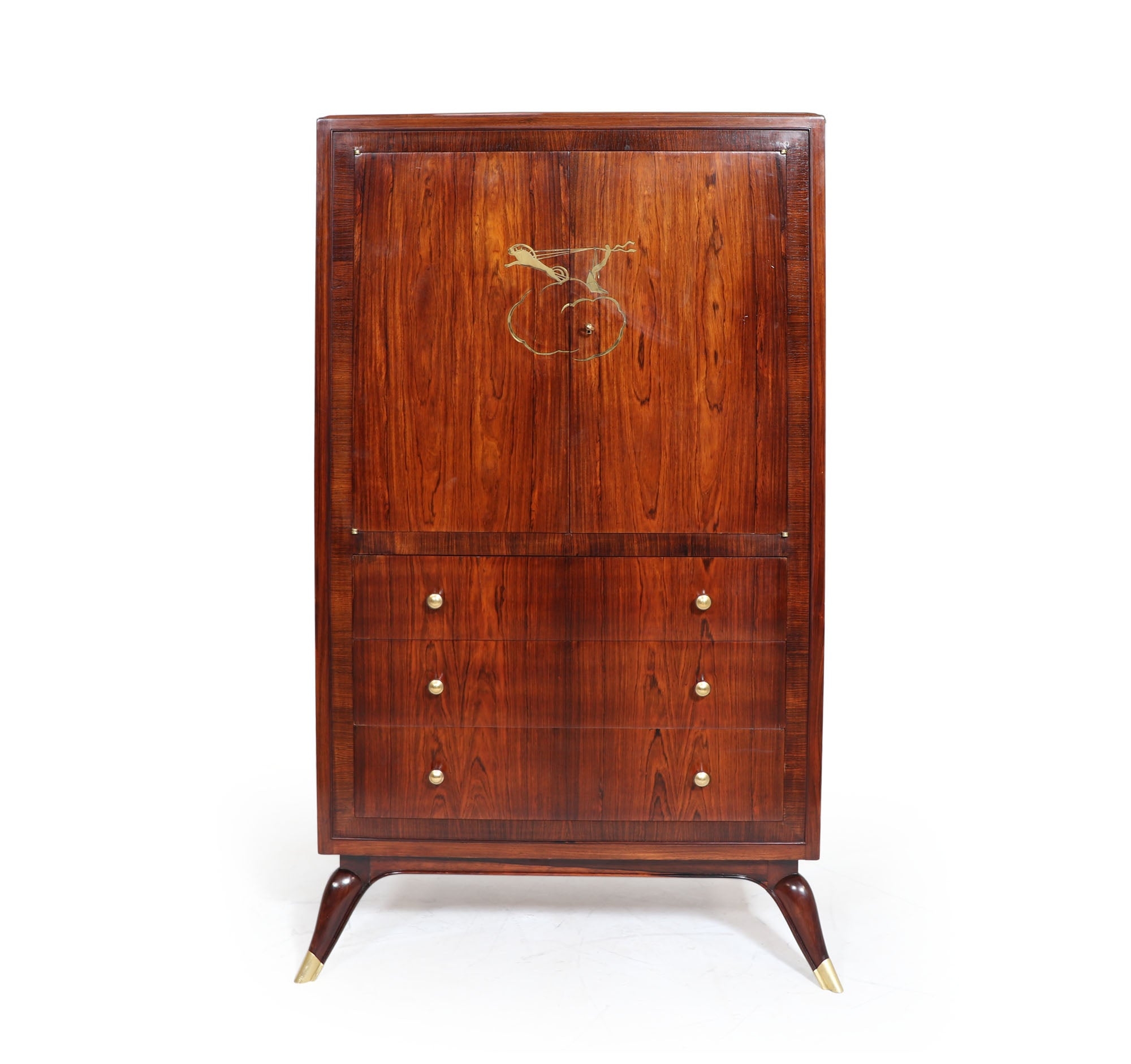 Art Deco Rosewood Cabinet in The Manner of Ruhlmann – The Furniture Rooms