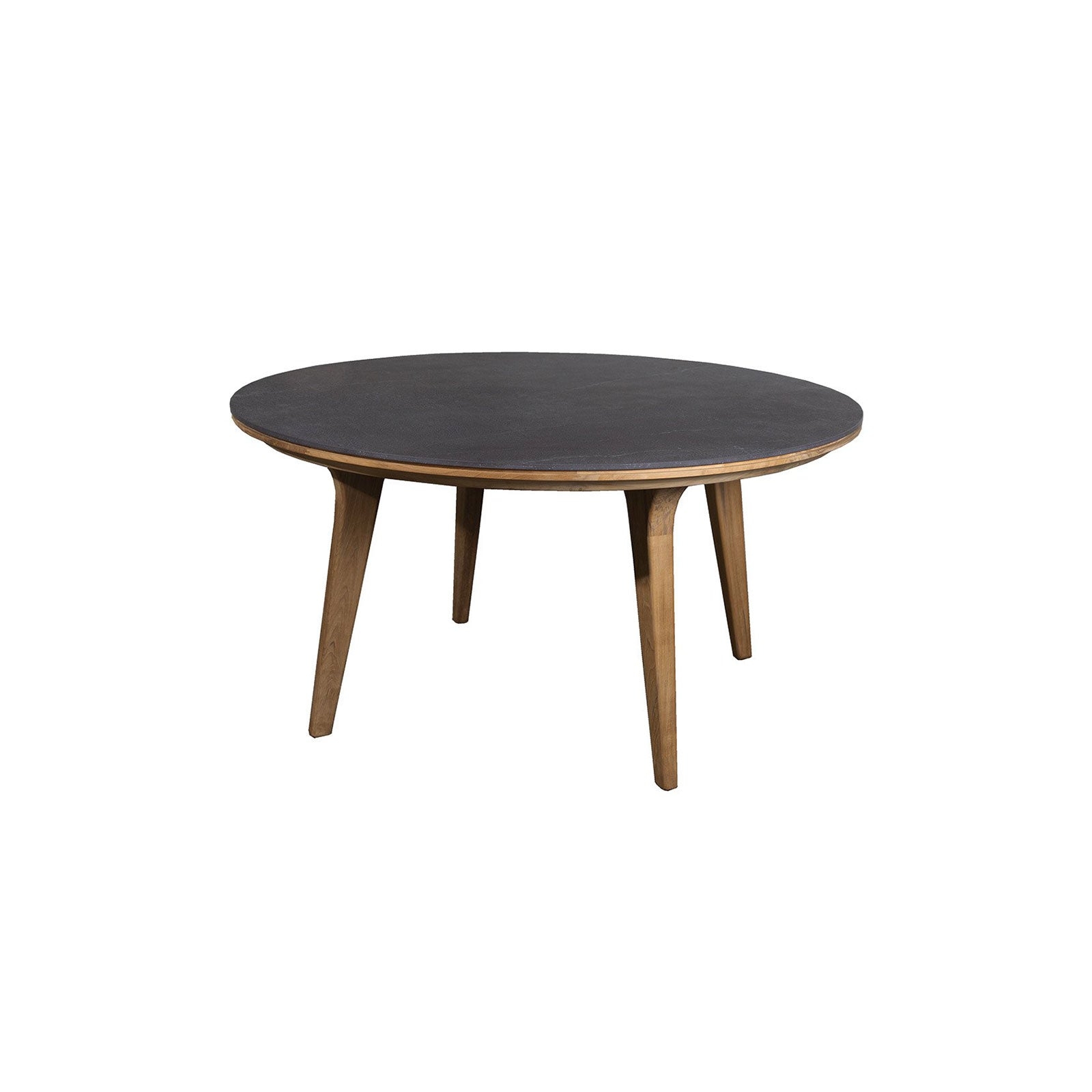 Aspect Table Round – Outdoor Table Fossil Ceramic Black – Cane Line – Indor