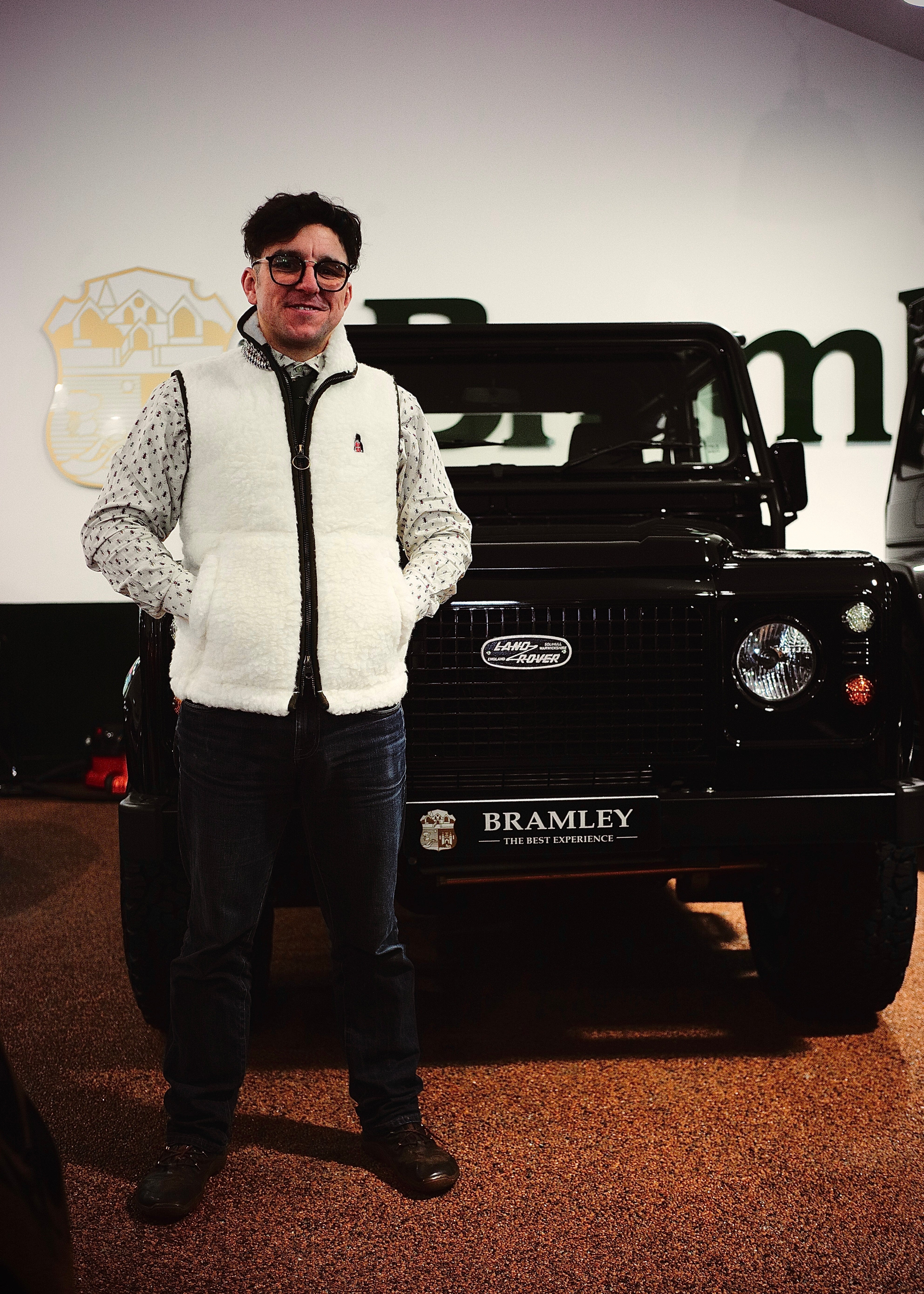 Suffolk Lambswool Gilet Vest – Small | Lockwood Smocks