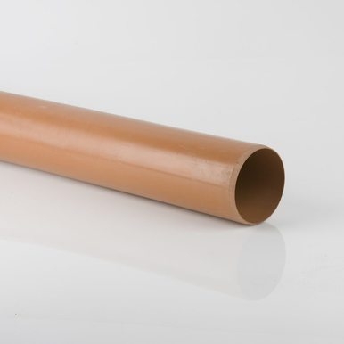 Fulham Timber – 110mm 3m Plain Ended Underground Pipe