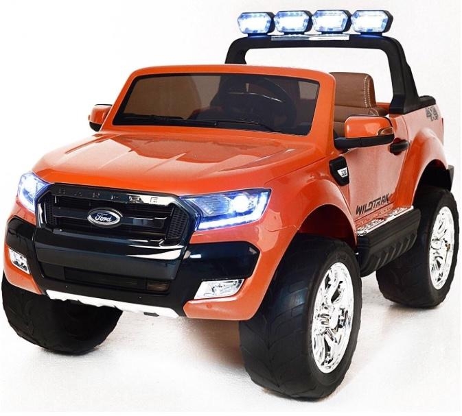 Ford Ranger Wildtrak 2018 Licensed 4WD 24V Battery Ride On Jeep – Orange
