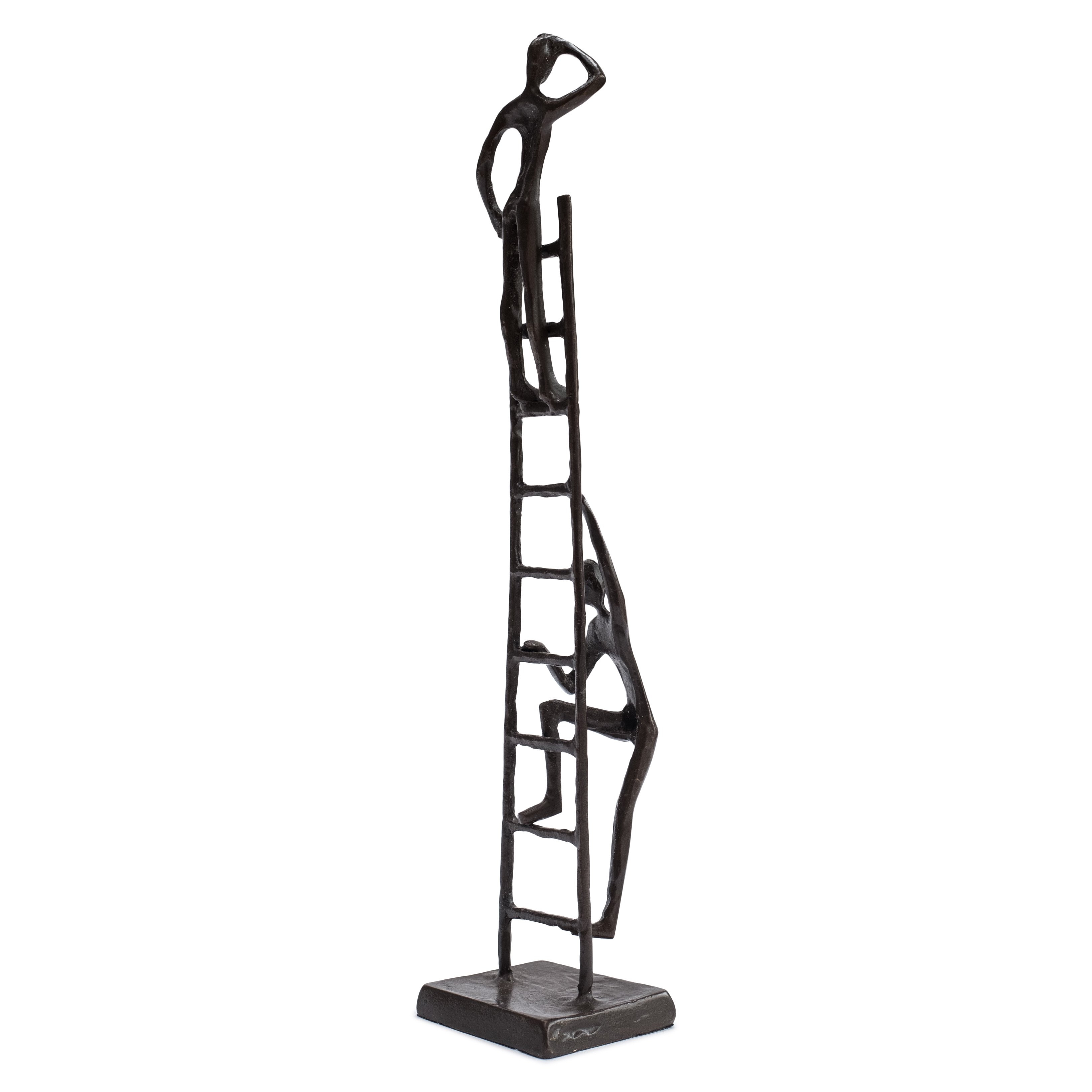 Solid Bronze Sculpture – “The Corporate Ladder”