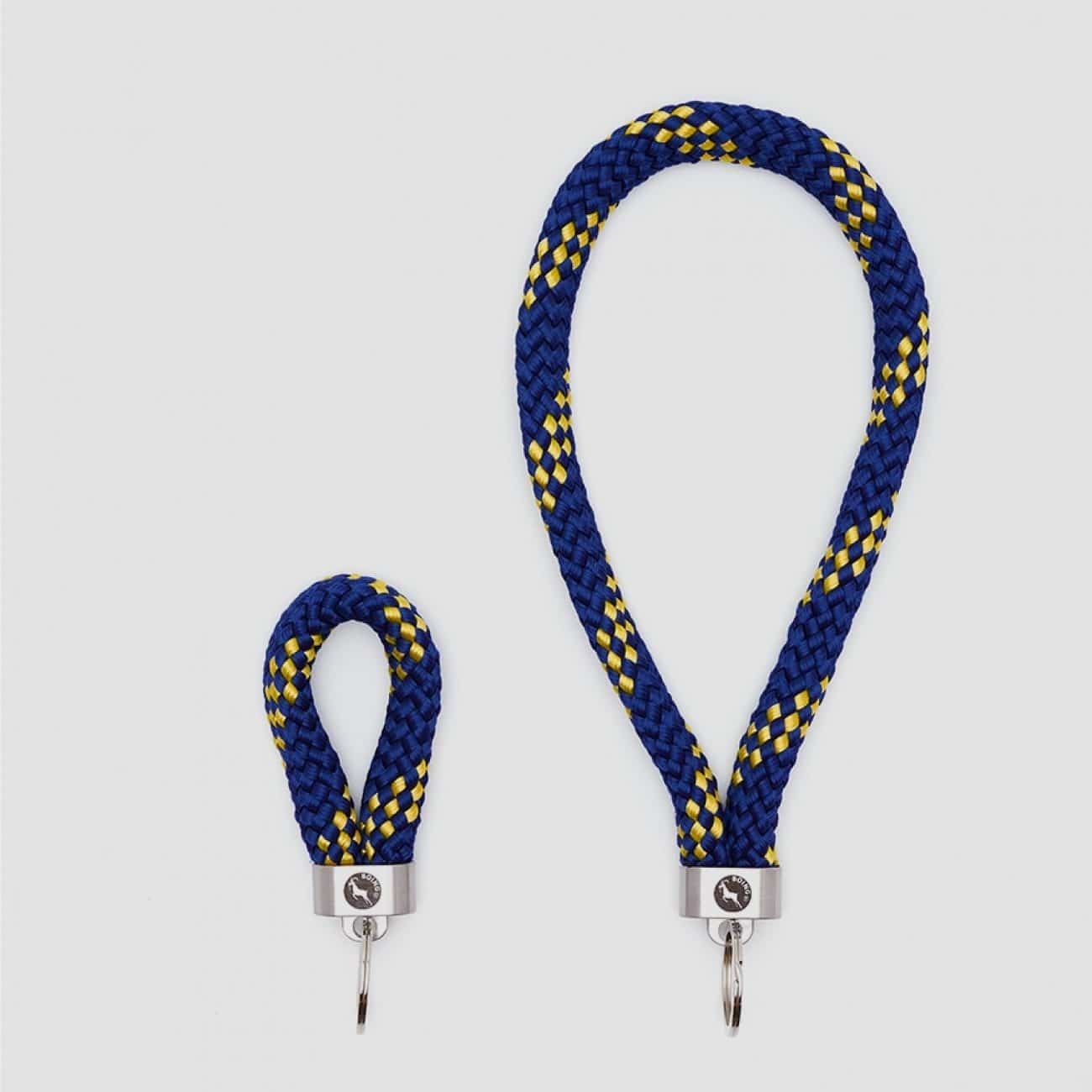 Spindrift Steel Key Fob – Key Fob – Small (8cm long loop) – Boing Apparel- Boing Jewellery