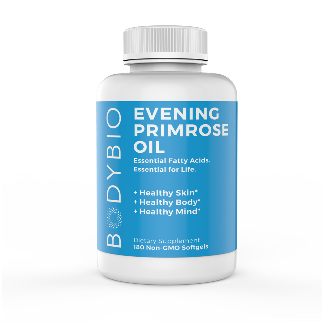Evening Primrose Oil | 180 Softgels | BodyBio | Supplement Hub UK