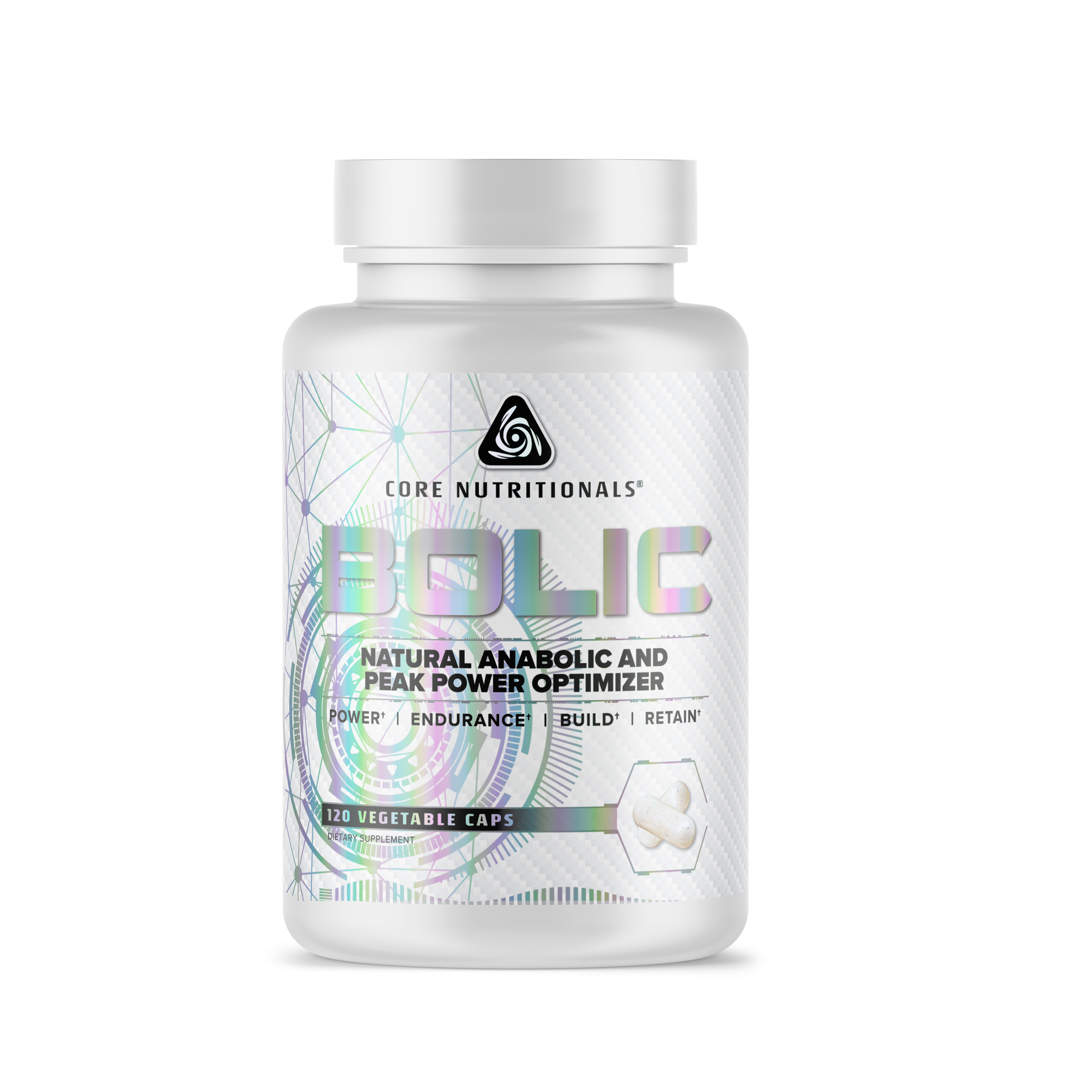 Core Nutritionals Bolic (120 caps) – Muscle Building – Professional Supplements & Protein From A-list Nutrition