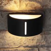 Curved Outdoor Wall Light – Choice Of Colours Anthracite Grey – CGC Retail Outlet