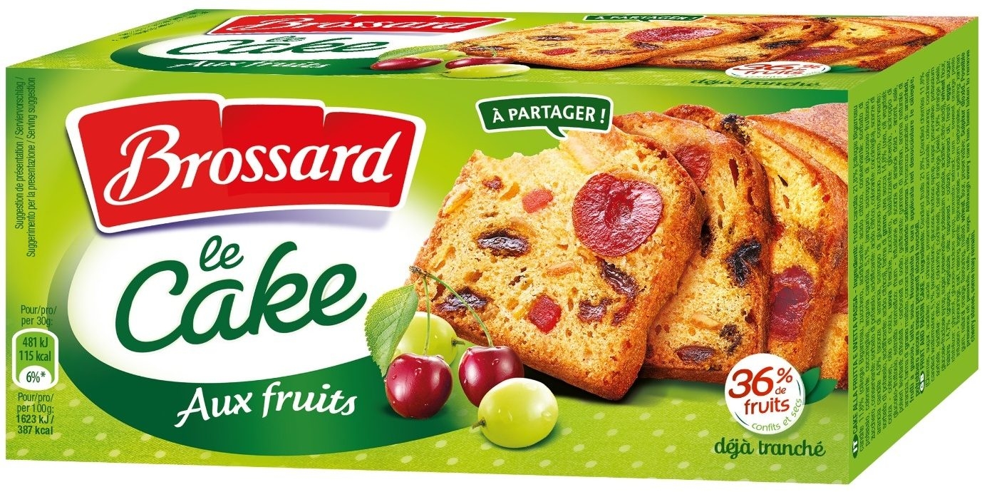 Brossard fruit cake, 300 gr – Chanteroy – Le Vacherin Deli