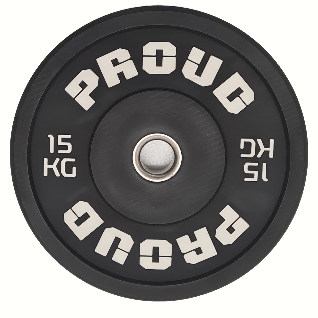 Proud Bumper Training Weight Plates Black (5kg-25kg) – Super Strong Fitness Pair of 15kg – SuperStrong Fitness