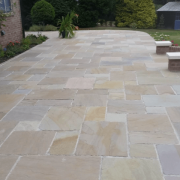 Forest Green Budget Paving – Riven Sandstone Paving – Premium Paving Co