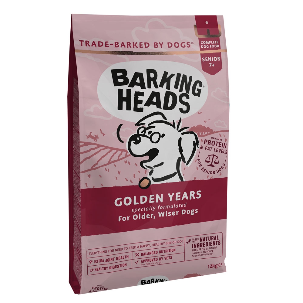 Barking Heads Golden Years Chicken & Rice 12kg