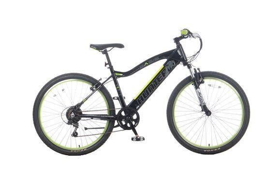 Basis Hunter Unisex Integrated Electric Mountain Bike – Black/Lime