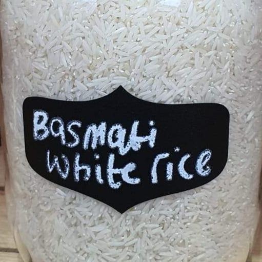 Food Refill – Organic Rice & Cous Cous Organic Basmati White Rice 50g – By The Cleaning Cabinet