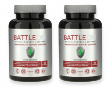 BATTLE ONN Immune System Support Supplements – Immune Support Capsules – Vitamin B6, Vitamin C, Vitamin D3, Vitamin K2, Selenium, Zinc – ONNOR Limited