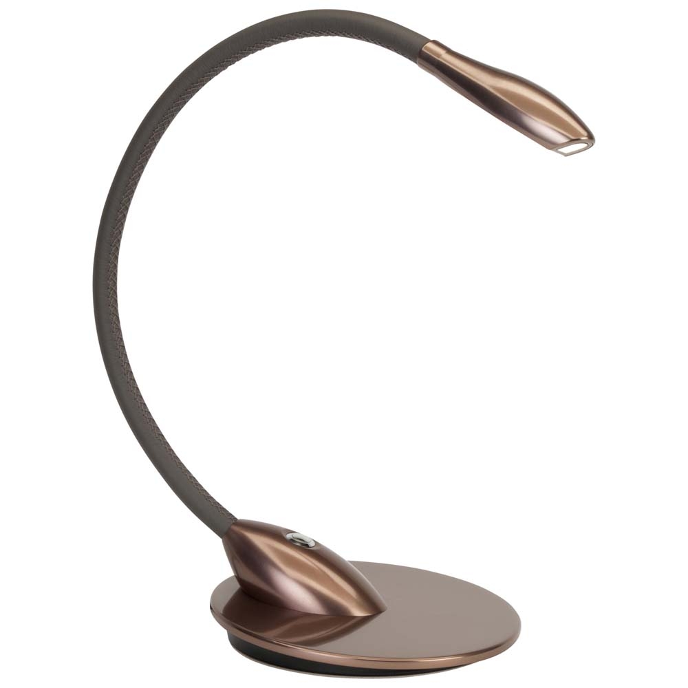 Beadlight – Zonda Table Lamp – Bronze & Mushroom – Bronze – Aluminium  – 45cm