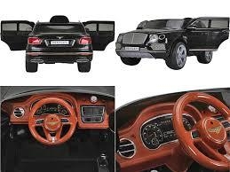 Licensed Bentley Bentayga 12V ChildrenÛªs Battery Operated Electric Ride On Jeep – Black