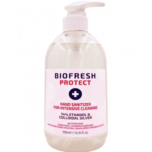 Biofresh 74% Alcohol Gel Hand Sanitiser EN14476 approved – 500ml – Tiacare