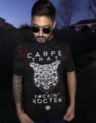 Bleached Carpe Noctem Tee – Medium