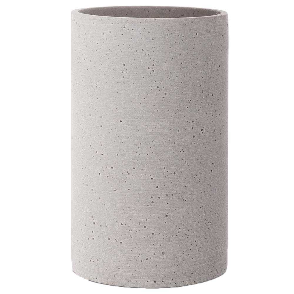 Blomus – Coluna Vase – Light Grey – Small – Grey – Polyresin – 20cm