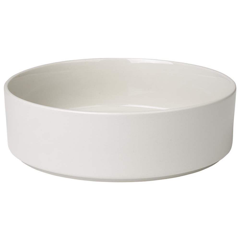 Blomus – Mio Bowls – Moonbeam – Large Salad Bowl – White – Ceramic – OLIVE