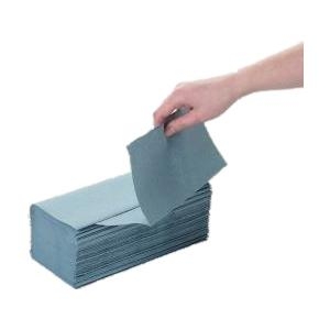 Blue C-fold Hand Towels 1Ply 2400 Sheets – Tiacare