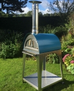 Igneus Classico with Trolley Stand – Verdigris Blue