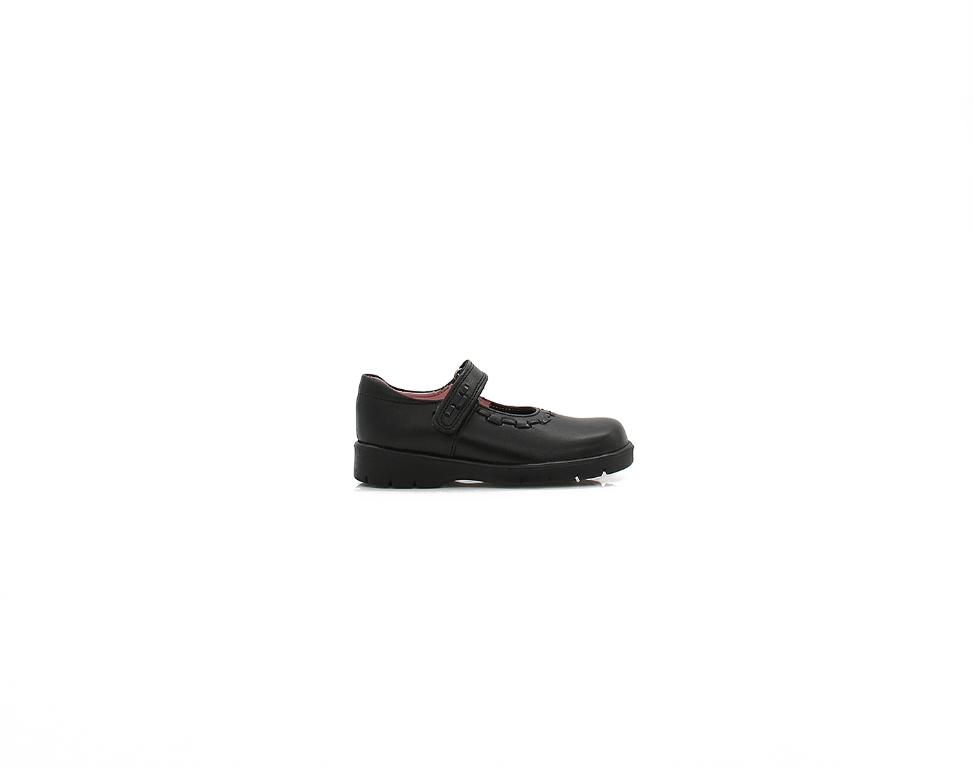 Womens Start Rite Bolero II – Black School Shoes – Velcro – Strong Heel Support – Fits Narrow Foot – Size K6 / Width F – Leather – ShoeFit