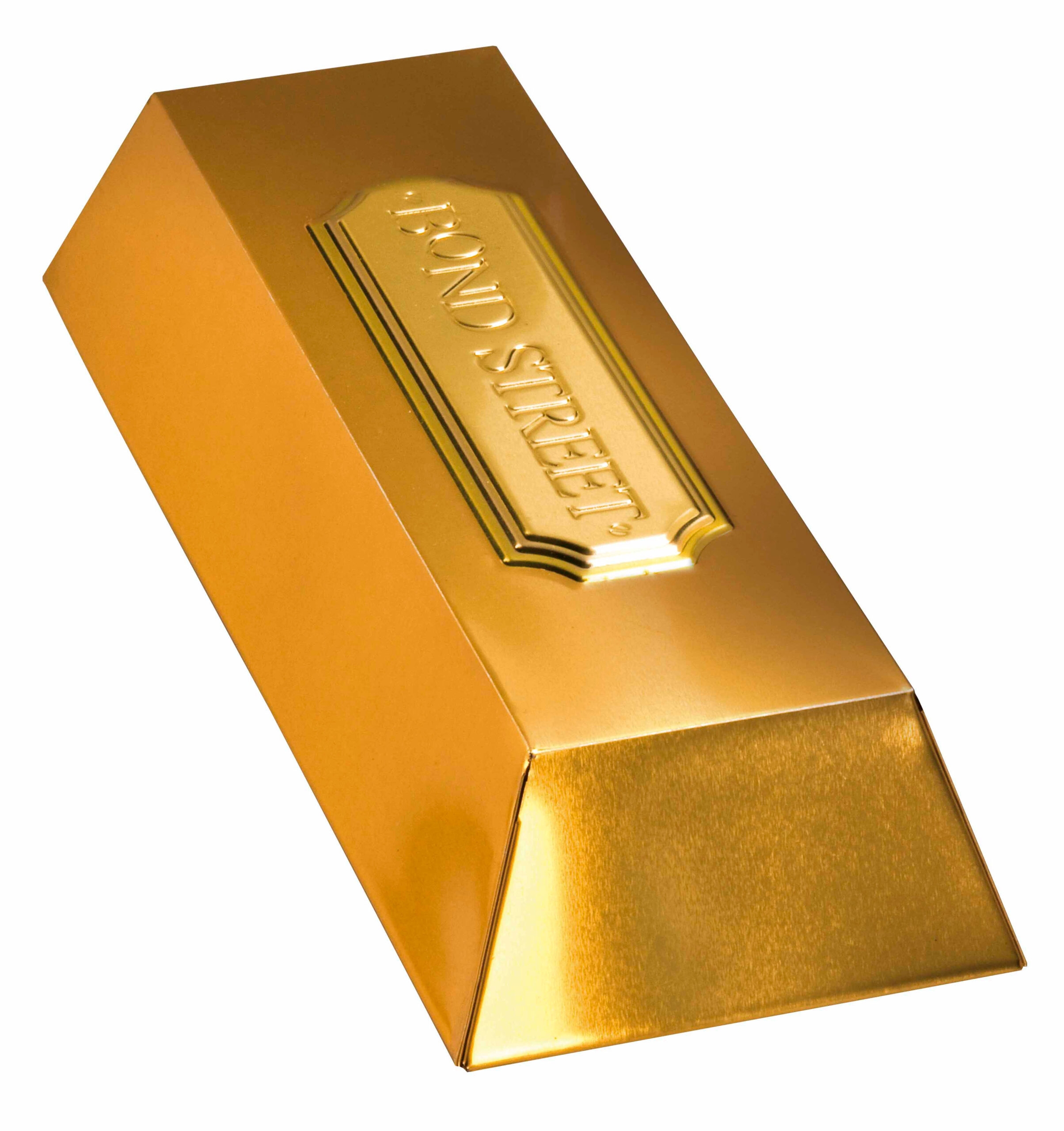Bond Street Gold Ingot – 200g Toffee – Churchills Confectionary