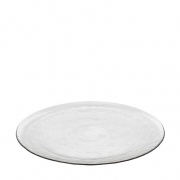 Broste Copenhagen Large ‘Hammered’ Glass Plate