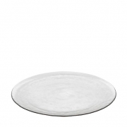 Broste Copenhagen Large ‘Hammered’ Glass Plate