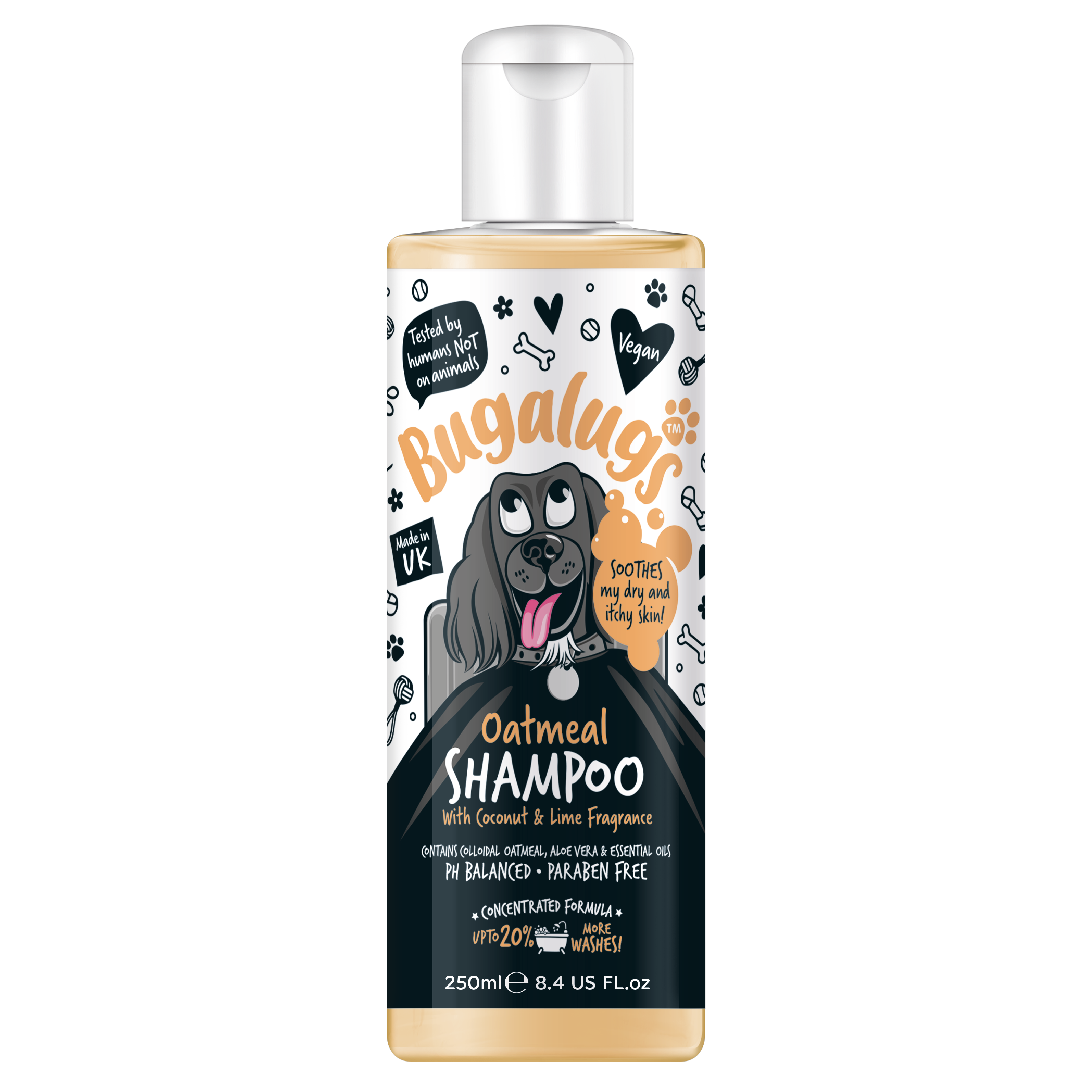 Bugalugs Oatmeal & Aloe Dog Shampoo – Paws N Co
