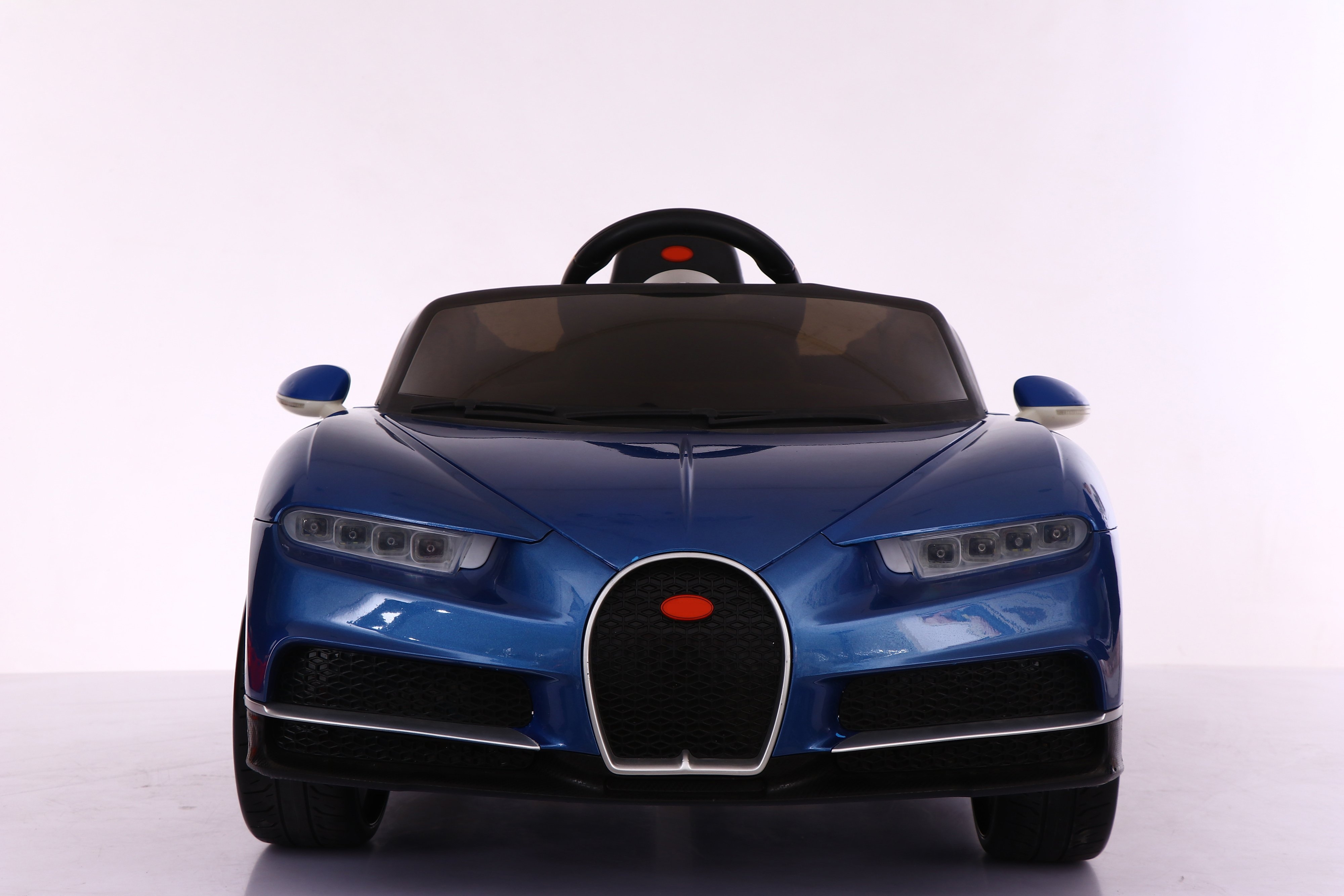 Licensed Bugatti Chiron Style Ride On Car 12V With Parental Control – Blue