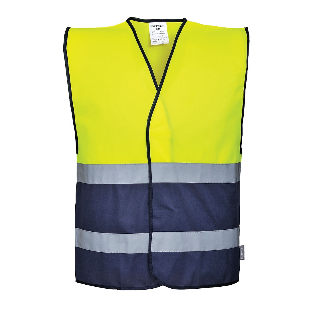 Hi-Vis Two Tone Vest – S/M – Work Safety Protective Equipment – Portwest – Regus Supply