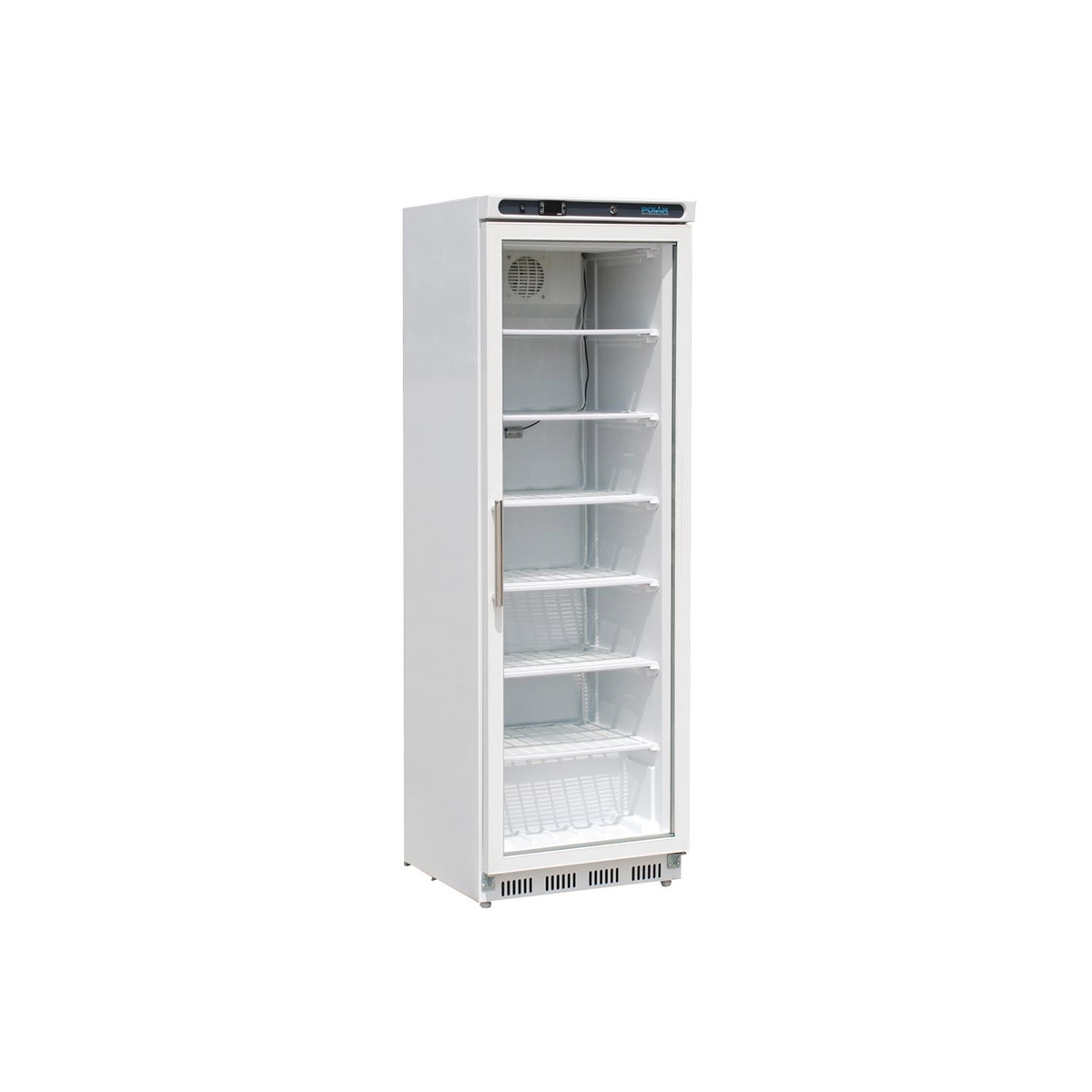 Polar C-Series Glass Door Display Freezer 365Ltr White