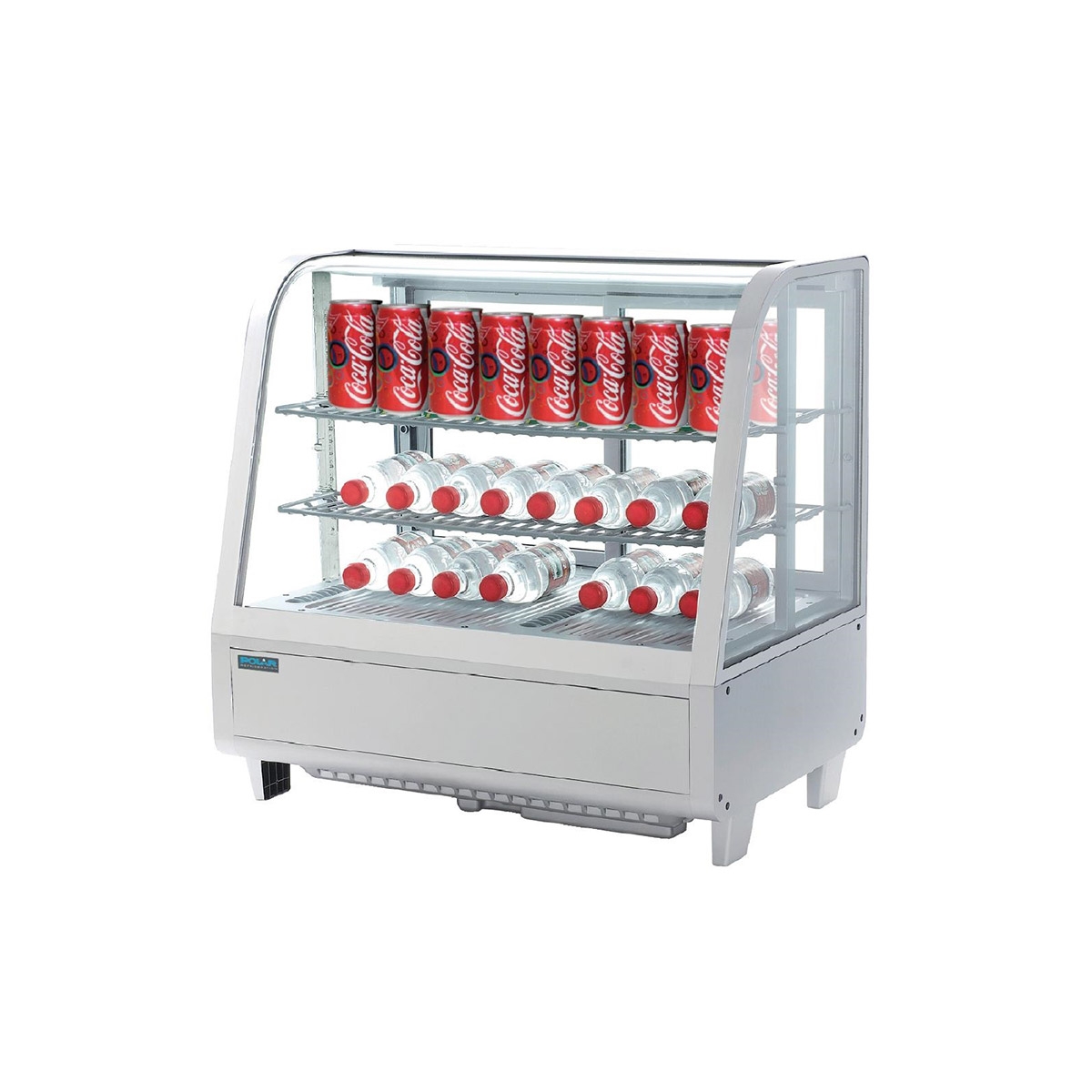 Polar C-Series Countertop Food Display Fridge 100Ltr White
