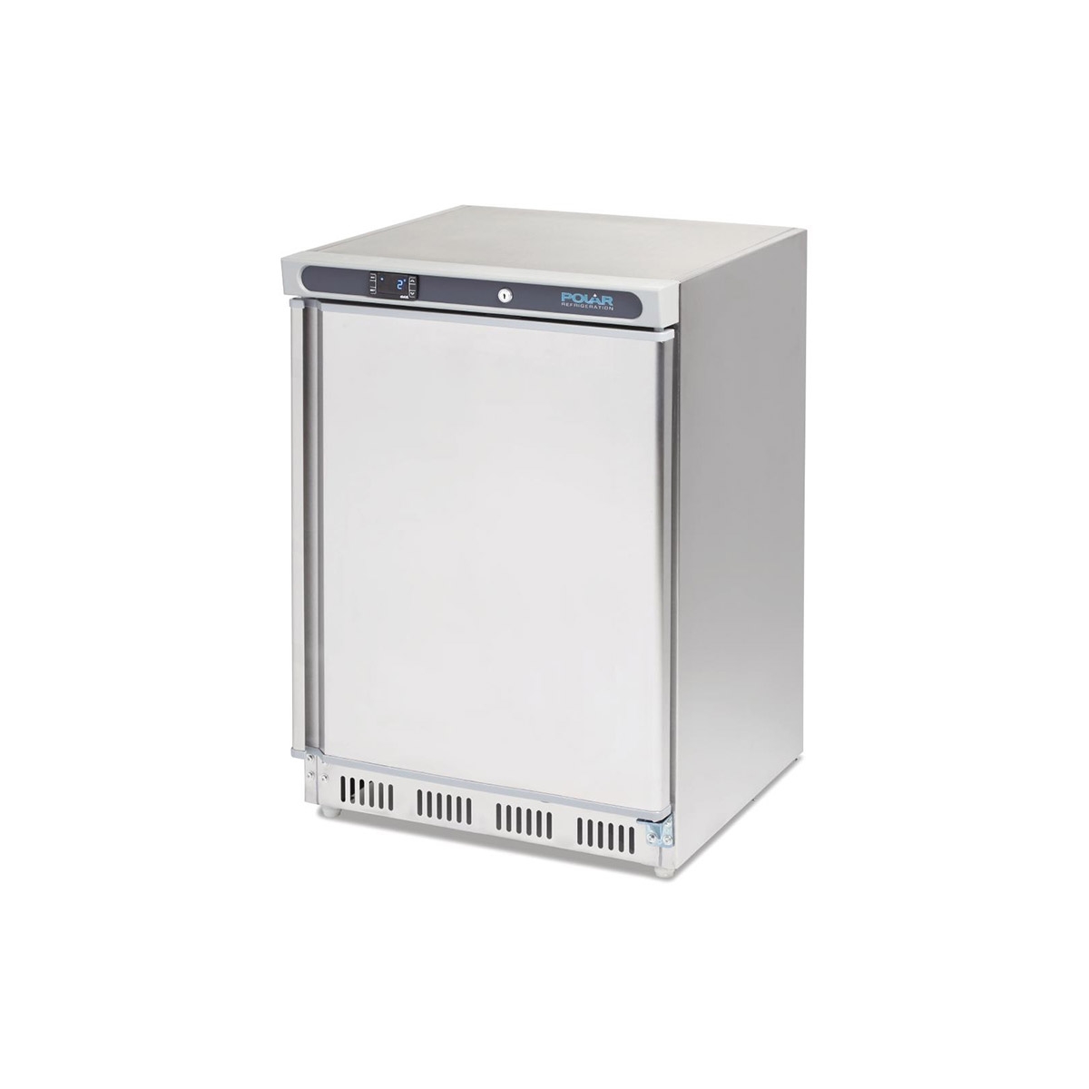 Polar C-Series Stainless Steel Under Counter Fridge 150Ltr