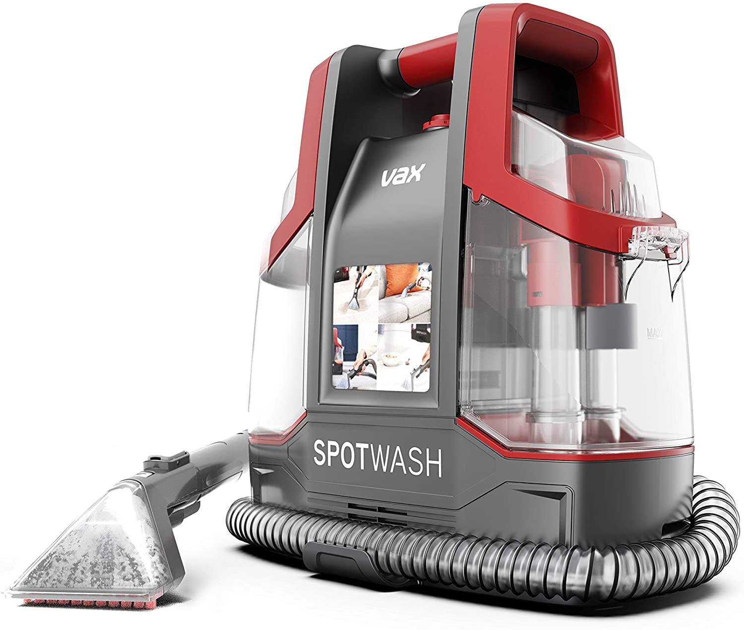 Vax Spotwash Spot Cleaner – Compact Carpet Cleaner For Stain Removal – Spare And Square