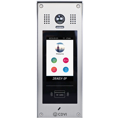 CDVI Easy IP CDV-850IP Touchscreen video door station – Online Security Products