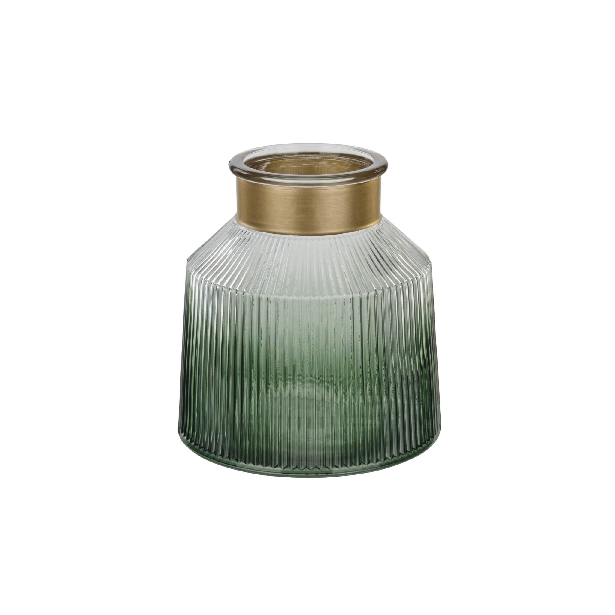 Verde Gold Trim Candle/Plant Holder (L) by Native Home & Lifestyle – Furniture & Homeware – The Luxe Home