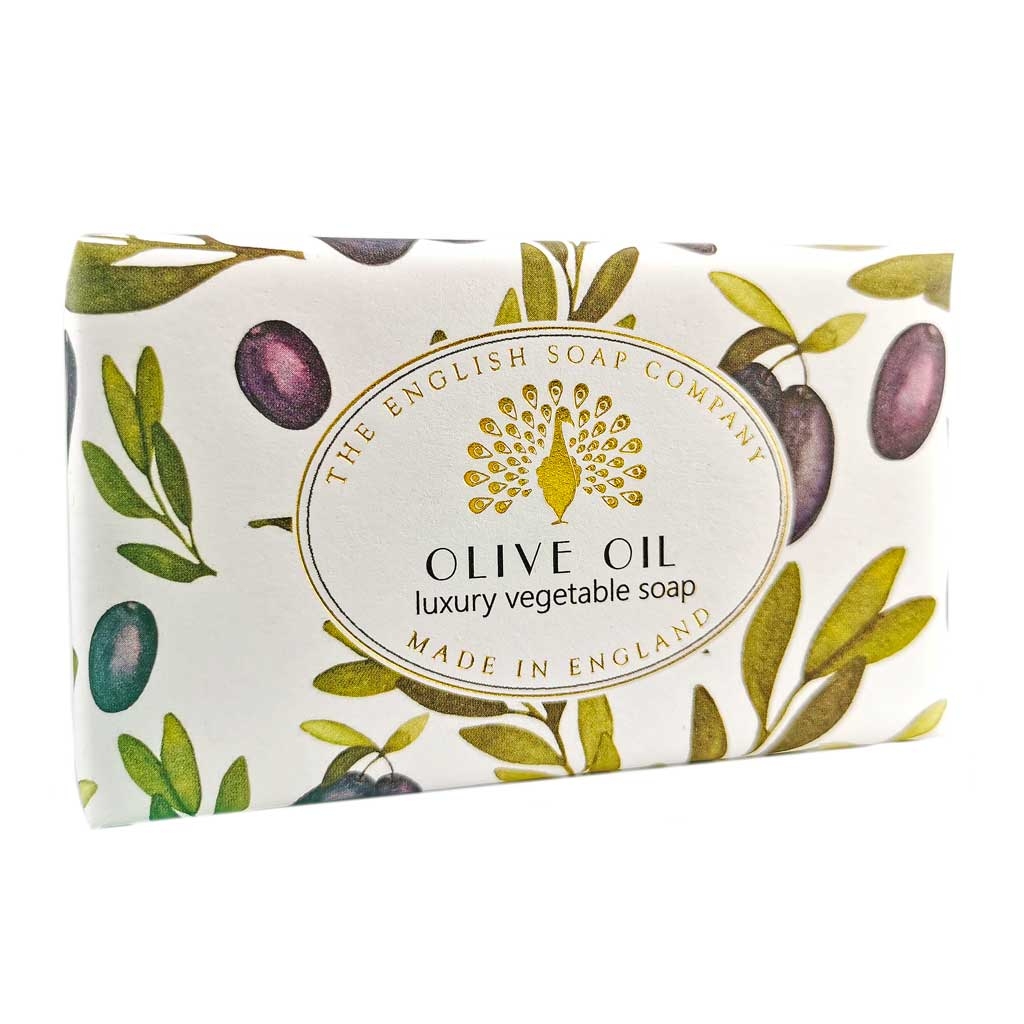 Vintage Olive Oil Soap – 190g – Luxury Fragrance – Premium Ingredients – The English Soap Company
