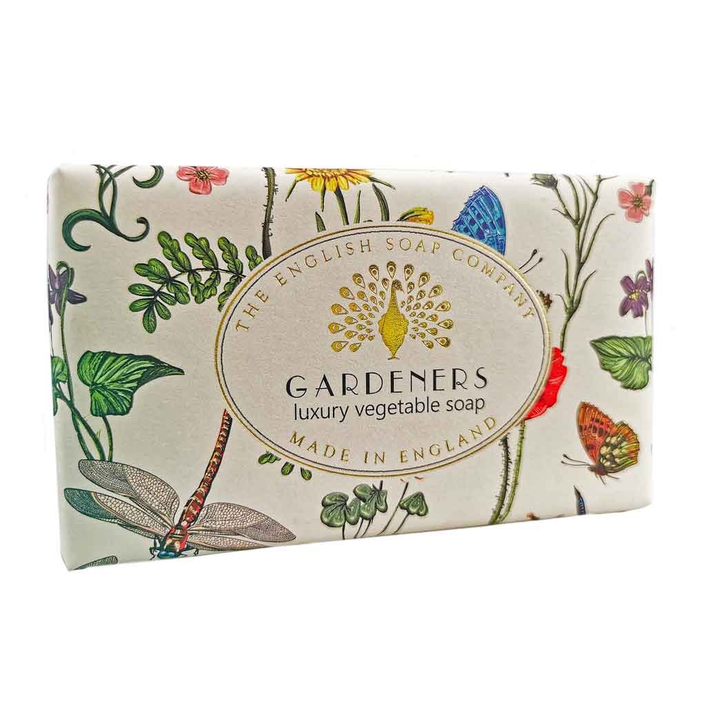 Vintage Gardeners Exfoliating Soap – 190g – Luxury Fragrance – Premium Ingredients – The English Soap Company