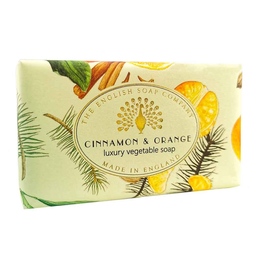Vintage Cinnamon & Orange Soap – 190g – Luxury Fragrance – Premium Ingredients – The English Soap Company