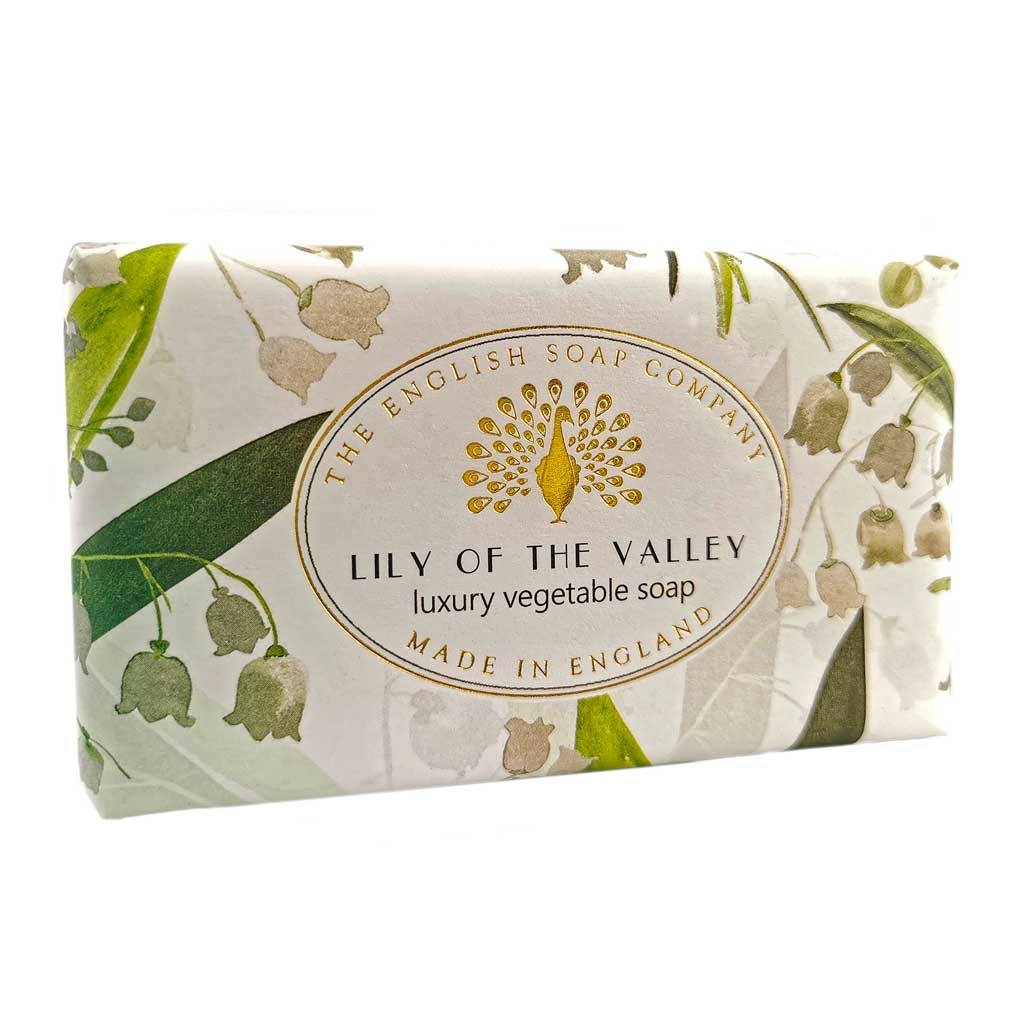 Vintage Lily of The Valley Soap – 190g – Luxury Fragrance – Premium Ingredients – The English Soap Company