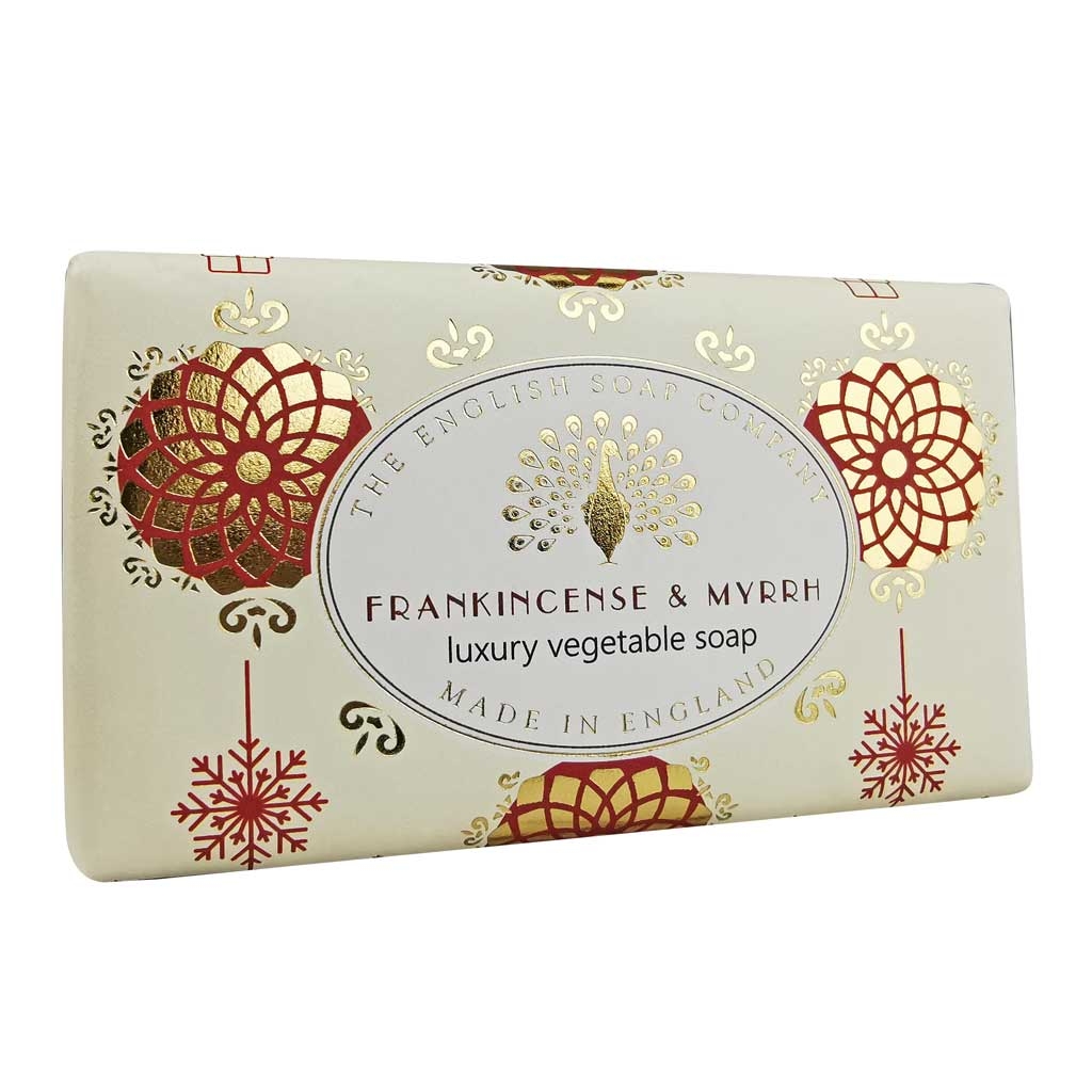 Frankincense & Myrrh Soap – 190g – Luxury Fragrance – Premium Ingredients – The English Soap Company