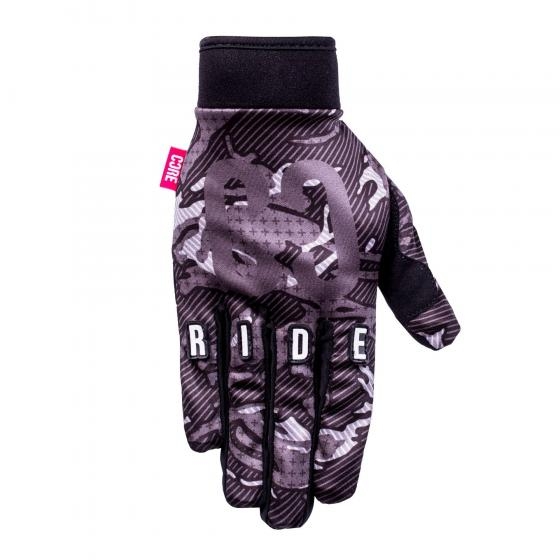 Core Protection Gloves Black Camo – Ripped Knees