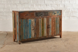 Helsinki 3-Door Sideboard – Reclaimed – 90 X 150 X 42CM