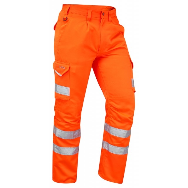 Cargo Trouser Orange 20471 Class 1 Bideford – 32R – Work Safety Protective Equipment – LEO Workwear – Regus Supply