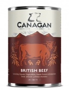 Canagan British Braised Beef For Dogs Tin 400g