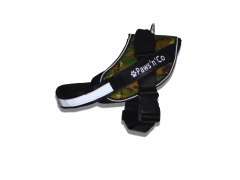 Harness – S – Camo – Paws N Co