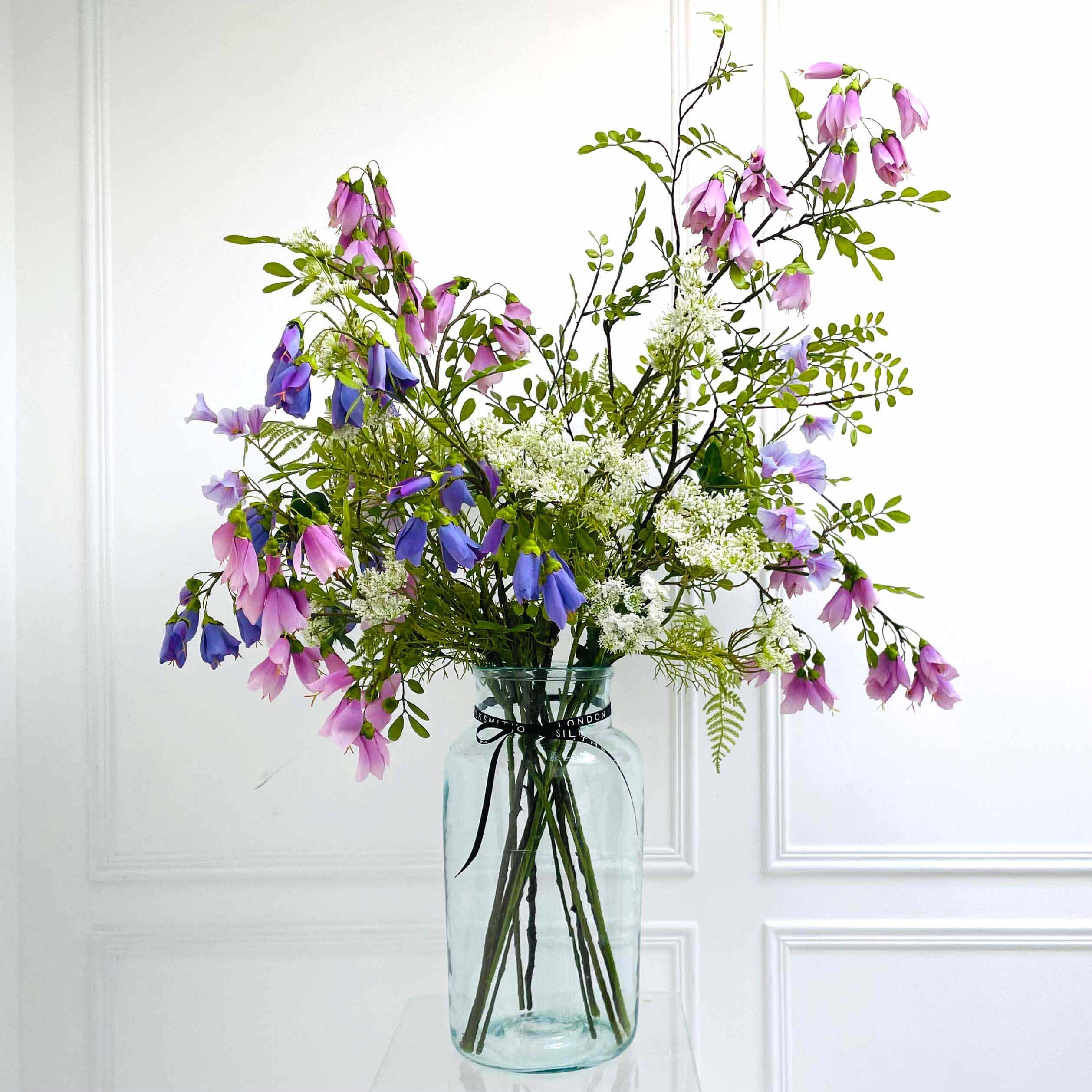 Summer Campanula Extra Large Faux Bouquet – Silksmiths Of London